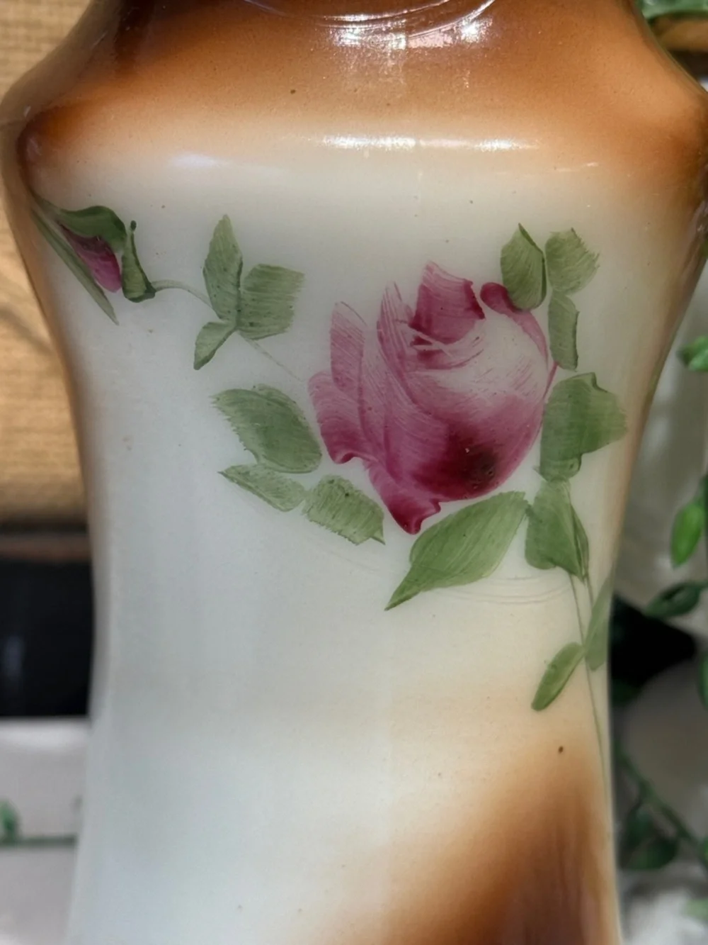 Vintage Hand Painted Vase - Picture 2 of 10